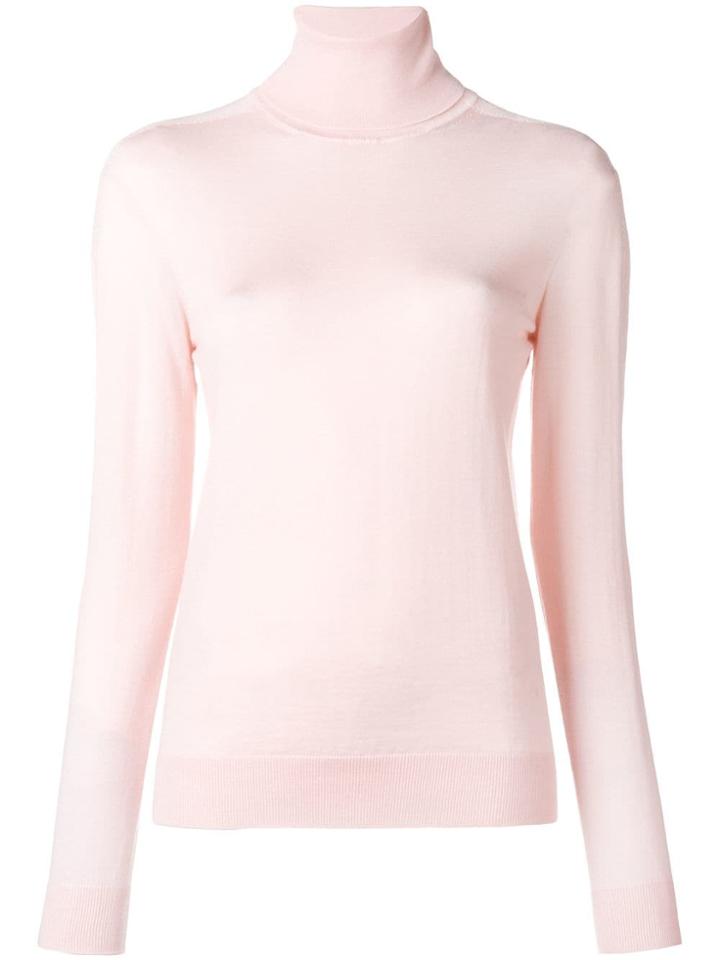 Jil Sander Rollneck Jumper - Pink & Purple