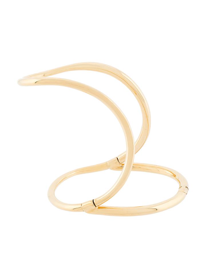 Charlotte Chesnais 18kt Gold Plated Neo Bond Bracelet - Metallic