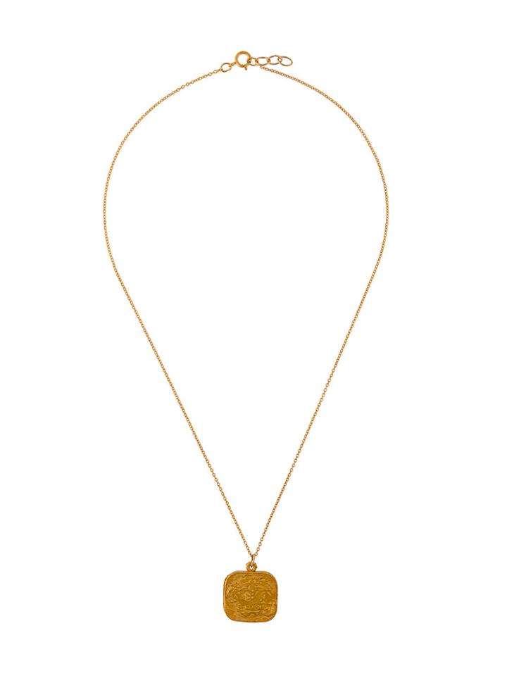 Alighieri Pendant Necklace - Yellow & Orange