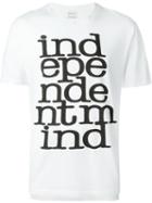 Paul Smith Independent Mind T-shirt, Men's, Size: L, White, Cotton