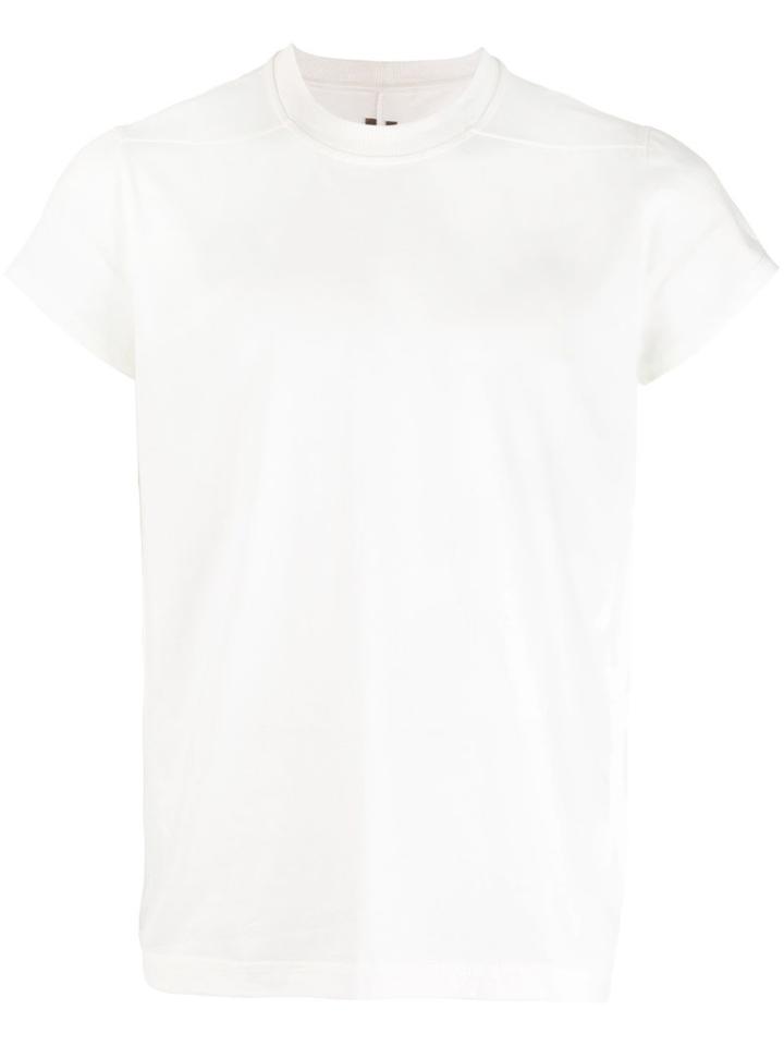 Rick Owens Drkshdw - Plain T-shirt - Men - Cotton - M, White, Cotton