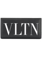 Valentino Valentino Garavani Vltn Logo Wallet - Black