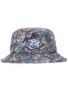 Kenzo Tiger Print Bucket Hat, Men's, Brown, Polyester