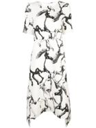 Adam Lippes Printed Pony Dress - Neutrals