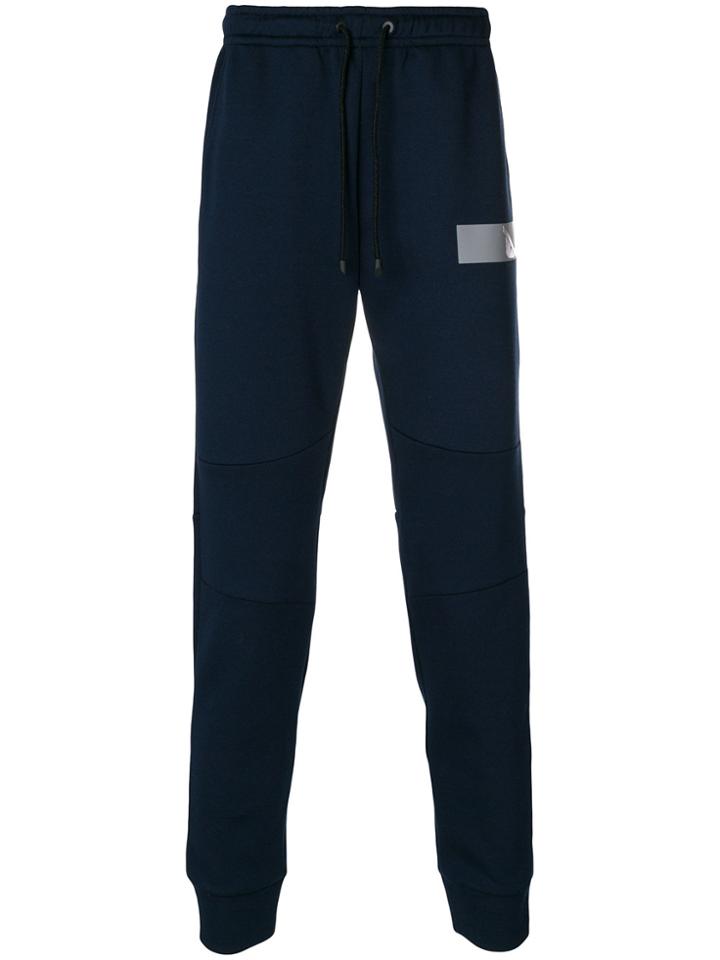 Fendi Bag Bugs Patch Track Pants - Blue
