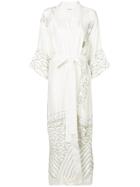 P.a.r.o.s.h. Gomodo Embellished Kimono - White