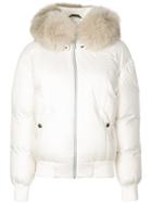 Mr & Mrs Italy Short Puffer Jacket - White