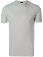 Zanone Slim-fit T-shirt - Grey