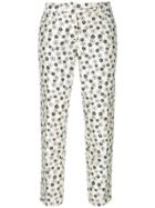 Dolce & Gabbana Vintage Daisy Print Trousers - Nude & Neutrals