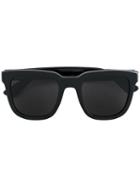 Gucci Rectangular Frame Sunglasses, Men's, Black, Acetate