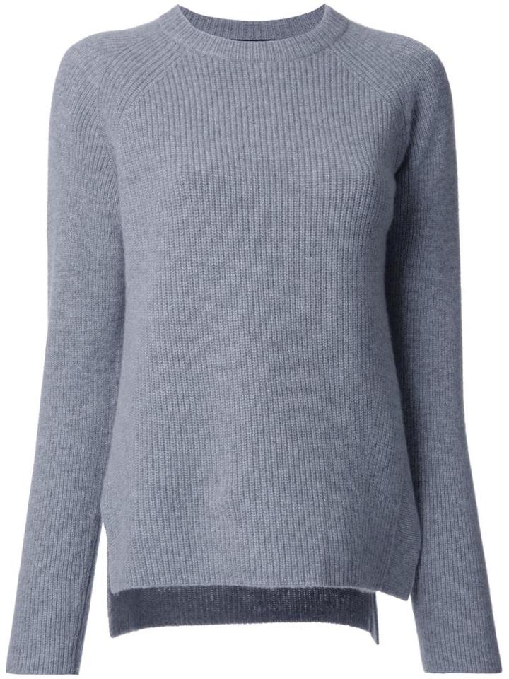 Steffen Schraut Round Neck Jumper, Women's, Size: 36, Grey, Cashmere