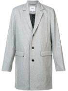 Wesc 'rock Men' Coat, Size: Large, Grey, Polyester/wool/polyimide