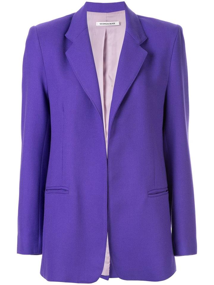 Georgia Alice Boy Blazer - Purple