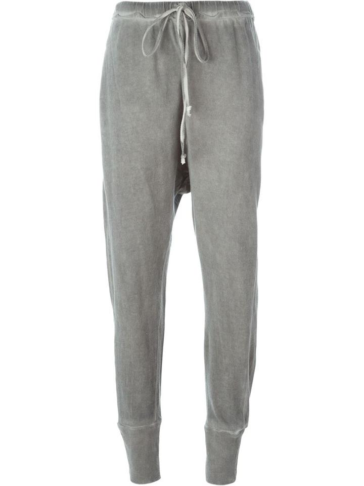 Lost & Found Rooms Drop-crotch Track Pants, Women's, Size: Medium, Grey, Cotton