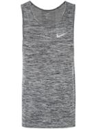 Nike - Dry Knit Running Tank Top - Men - Nylon/polyester - S, Grey, Nylon/polyester