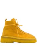 Marsèll Lace-up Ankle Boots - Yellow