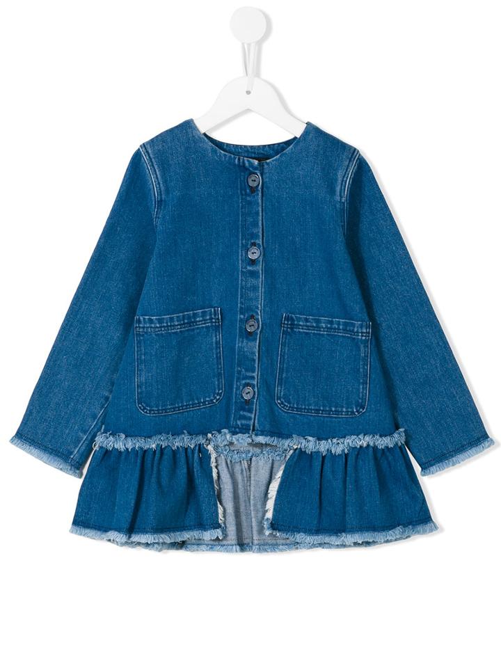 Wolf & Rita Valentina Coat, Girl's, Size: 10 Yrs, Blue