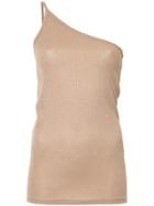 Christopher Esber One-shoulder Singlet - Brown