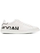 Hogan Logo Low Top Sneakers - White