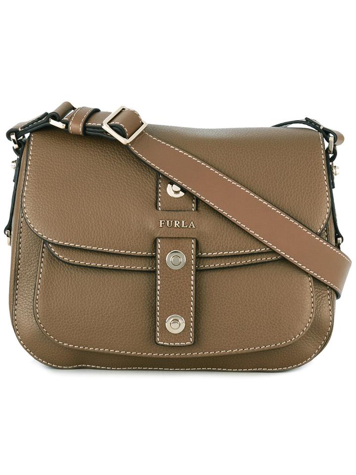 Furla - Shoulder Bag - Women - Calf Leather - One Size, Brown, Calf Leather