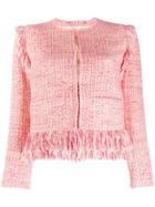 Twin-set Classic Tweed Jacket - Pink