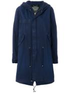 Mr & Mrs Italy Slim Fit Midi Parka - Blue
