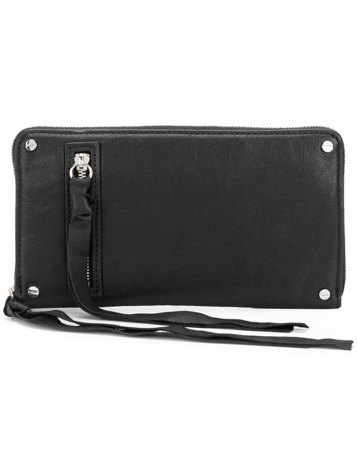 Mcq Alexander Mcqueen Loveless Zip-around Wallet - Black