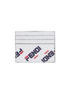 Fendi Fendi X Fila Card Case - White