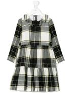Il Gufo - Checked Dress - Kids - Acetate/cupro/viscose/wool - 8 Yrs, Black