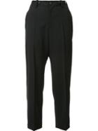 Yohji Yamamoto 'sarouel' Trousers, Women's, Size: 3, Black, Wool