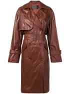 Christian Wijnants Chikal Trench Coat - Brown