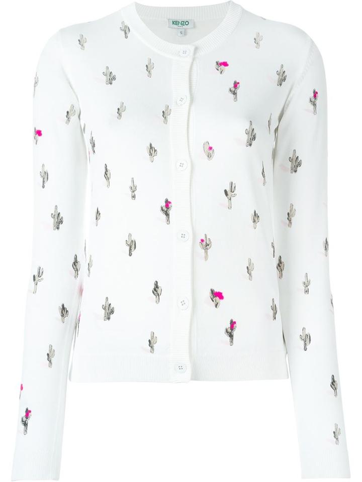 Kenzo 'cartoon Cactus' Cardigan