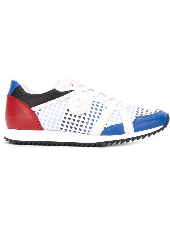 Armani Jeans Printed Sneakers