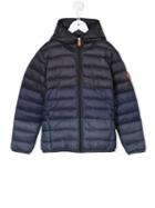Save The Duck Kids Colour Block Padded Jacket, Boy's, Size: 6 Yrs, Black