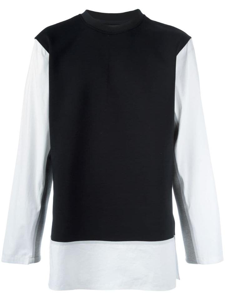 Matiéres Slim-fit Sweatshirt - Blue