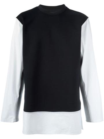 Matiéres Slim-fit Sweatshirt - Blue