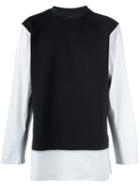 Matiéres Slim-fit Sweatshirt - Blue