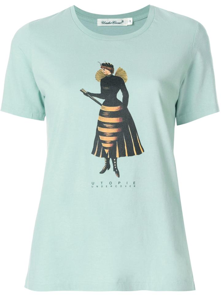 Undercover Printed T-shirt - Blue