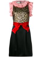 Gucci - Sleeveless Bow Detail Dress - Women - Acetate/polyester/cotton/polyamide - 44, Black, Acetate/polyester/cotton/polyamide