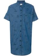 Vans - Snoopy Print Shortsleeved Shirt - Men - Cotton - M, Blue, Cotton