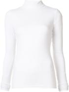 Thomas Wylde 'wisdom' Polo-neck Jumper, Women's, Size: Large, White, Polyester/rayon