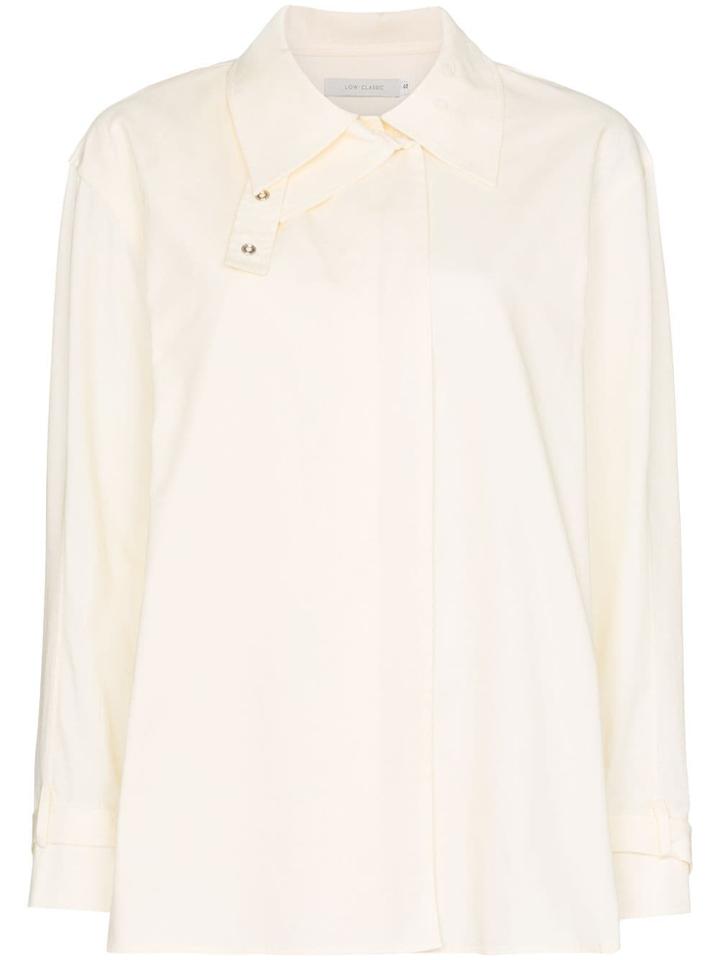 Low Classic Double-collar Shirt Jacket - Neutrals
