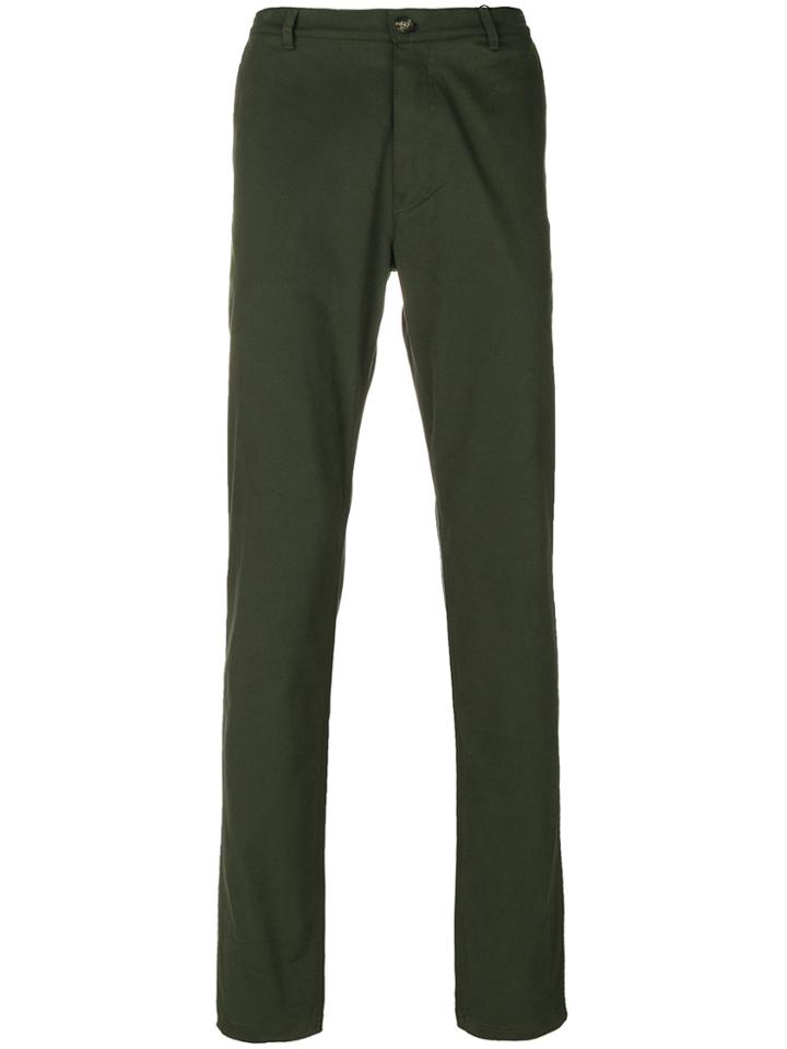 Kenzo Straight-leg Chinos - Green