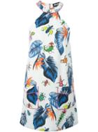 House Of Holland Printed Panelled Dress