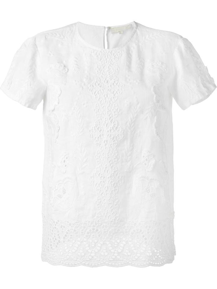 Vanessa Bruno Broderie Anglaise Blouse