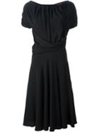 Vivienne Westwood Red Label Draped Flared Midi Dress