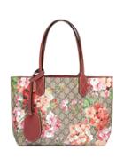 Gucci - Reversible Gg Blooms Leather Tote - Women - Leather - One Size, Brown, Leather