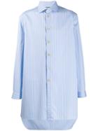 Gucci Oversized Stripe Shirt - Blue