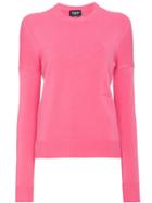 Calvin Klein 205w39nyc Logo Cashmere - Pink & Purple