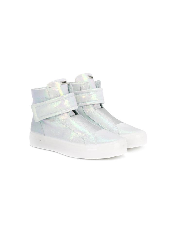 Am66 Teen Hi-top Sneakers - Metallic